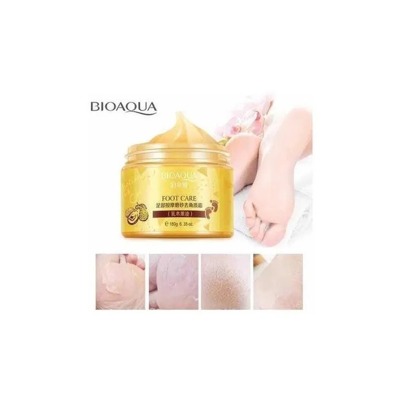 Gel Exfoliante Para Pies Bioaqua Masaje Suavizante