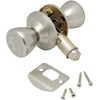 AP Products 013-203-SS Passage Door Knob, Stainless Steel (5), Silver