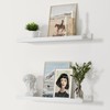 24 Inches Long Floating Shelves Wall Mounted, Picture Ledge Shelf