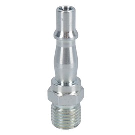 Air Line Hose Fitting Connector Quick Release 1/4 inch Male Thread 5pk FT010