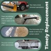 Qagea Heavy Duty Snow Plow Blade Edge Compatible with John