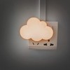 AUSAYE 4Pack Sensor LED Night Light Plug in Lamp Cloud
