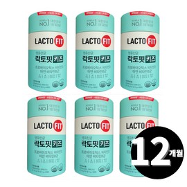 Lactopit Kids Live Lactobacillus Probiotics, 12-month supply / 락토핏 키즈 생 유산균 프로바이오틱스 총 12개월분