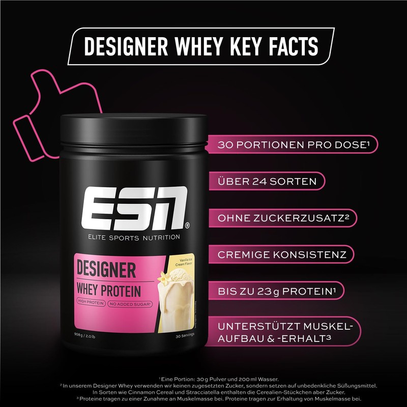 ESN Designer Whey 908 g Tin