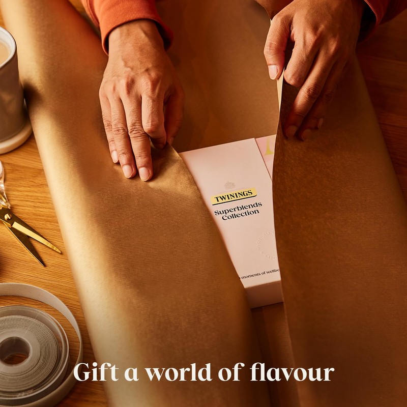NEW Twinings Superblends Collection Gift Box | Green Tea &