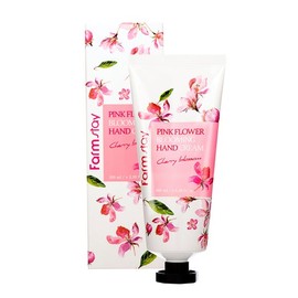 Farmstay Pink Flower Blooming Hand Cream 100ml Cherry Blossom / 핑크플라워 블루밍 핸드크림 100ml 체리블로섬