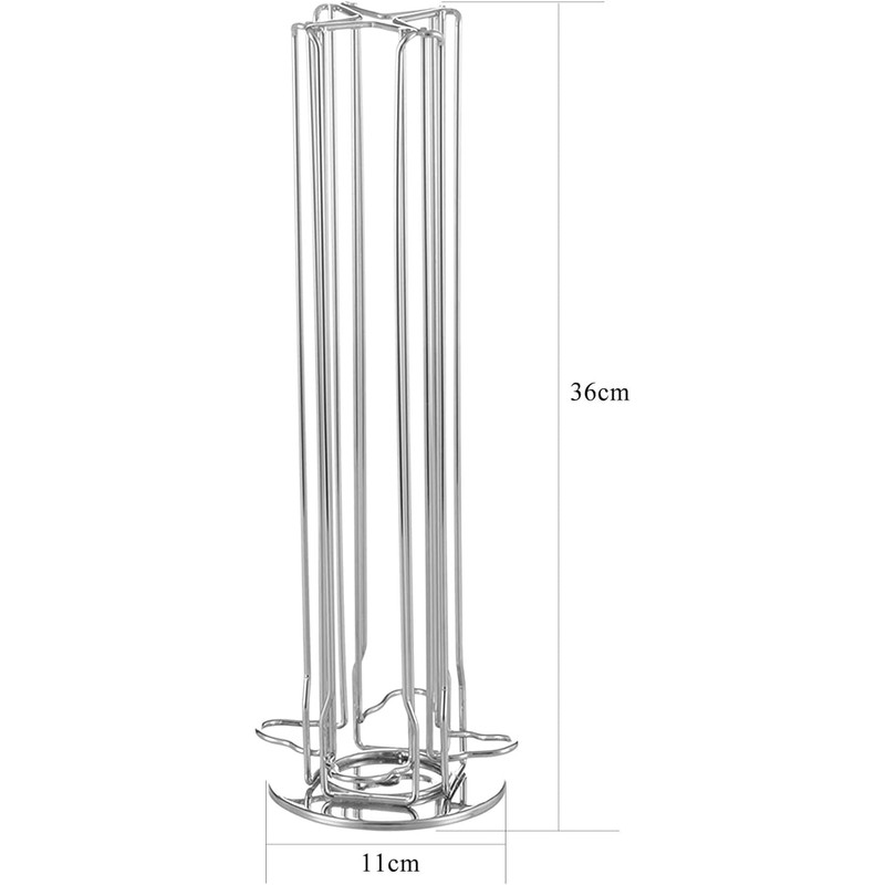 Wrobic Capsule Holder Capsule Stand Rotating Straight Holder for 40