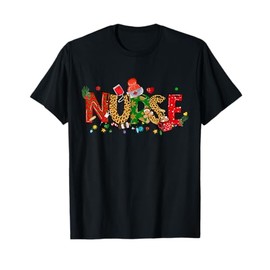 Nurse Life - Merry Christmas, xmas Scrub top, Holiday Cheer T-Shirt