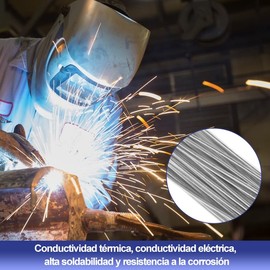 50Pcs varilla de soldadura de aluminio de núcleo fundente de baja temperatura de soldadura varilla de soldadura para metales blancos