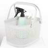 rejomiik Portable Shower Caddy Basket, Plastic Organizer Storage Tote with