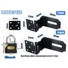 Litensh 4 Inch 90° Right Angle Stainless Steel Door Locks
