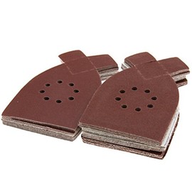 50pcs Sander Sanding Sheets Grit Sandpaper For BLACK & DECKER KA220G KA230