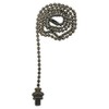 Royal Designs, Inc. Celling Fan Pull Chain Extension with Finial