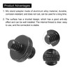 PATIKIL Microphone Stand Adapter, M8 Male to 1/4 Male Thread