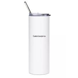 Learjet 23 Stainless Steel Water Tumbler with straw - 20oz.