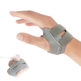 Wepai CMC Daumenbandage,Orthese Daumensattelgelenk,Daumenorthese Bei Arthrose Daumenbasis,Gelenkinstabilität,Sehnenscheidenentzündung und Daumens Positionieren zur Schmerzlinderung (Linke Hand, M)