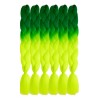 Extensiones Kanekalon, Pelo Sintético, Trenzas, 60 Cm