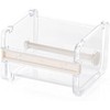 1Pc Clear Visible Washi Packaging Tape Dispenser,Office Tape Holder,Tape Holder