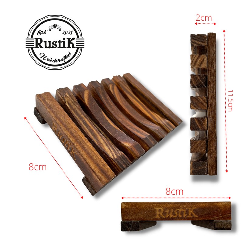 Wooden Soap Tray By RustiK, Handmade, Eco Friendly, Natural, Woodcrafted