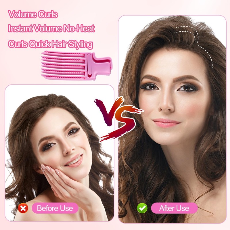 Lyreh Hair Volume Clips, Volumizing Hair Root Lifting Comb Daily