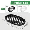 2pcs Silicone Soap Holder, Soap Dish with Drainage Holes, Non-Slip