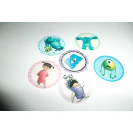 Photo Paper Pre Cut One Inch MONSTERS INC #2 Images!  Free Shipping in United States!  - 15 images