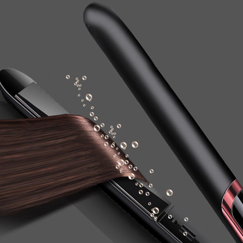 2 in 1 Hair Straightener Curler 4 Gear Temperature Fast
