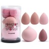 Mange. Esponja Maquillaje En Polvo 5 Piezas Make Up Sponge