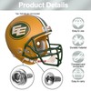 Universal Helmet Facemask Screw Kit - 12Pcs for Ice Hockey,