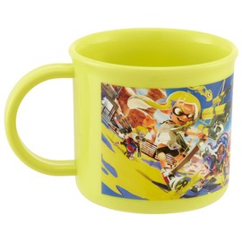 Skater KE4AAG-A Antibacterial Cup, 7.8 fl oz (200 ml), Splatoon 3, Dishwasher Safe, Made in Japan