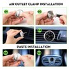 Car Clock for Dashboard Stick on Clock, Small Clock, Mini
