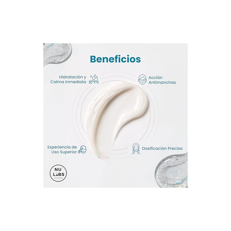 NU LABS Suero Corporal con Niacinamida B3 y Perla, Tono