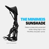 MiniMeis Sunshade, Black - Compatible with MiniMeis G4 Child Shoulder