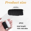 Premium Elastic Sewing Thread 2-Pack, 30m Each – Strong &