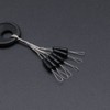 SING F LTD 100PCS Rubber Fishing Bobber Beads Stopper 6
