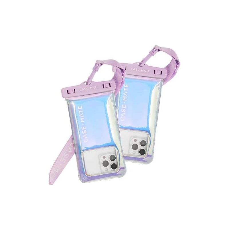 Case-Mate - Paquete de 2 Bolsas Impermeables para teléfono con