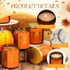 Nuanchu Fall Candles Set, 6 Pack Fall Scented Candles for