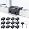Window Locks (12 Sets), Window Locks for Up and Down