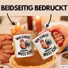 Sarkastisches Huhn Tasse Geschenk Lustige Geschenkidee Nen Scheiß Muss Ich