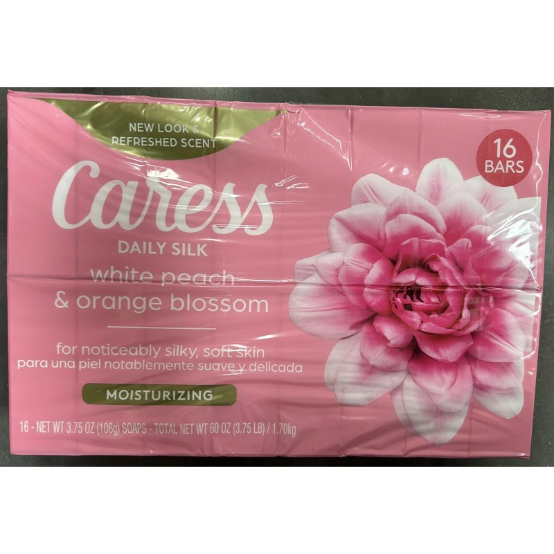 Caress Silkening Daily Silk Beauty Bar (3.75 oz., 16 count)