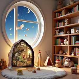 New 3D Mouse Hole Realistics Wall Sticker,Mouse in a Hole Wall Decal Fun Art, Water Proof Funny Wall Stickers for Bedroom Nursery Wall Decor，Paint, Wall Treatments and Supplies，Walls Décor，Stickers