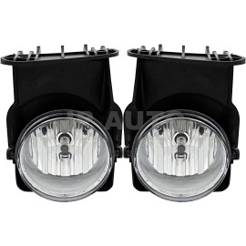 jpautowholesale For 2005-2007 GMC Sierra 1500 Sierra 2500 Sierra 3500 Fog Light Set Pair