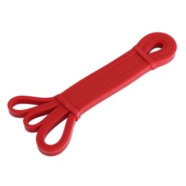 ZJchao Ligas de Resistencia Latex para Fitness Super Elástico Pull Up Stretch Bandas Yoga Ejercicio Loop Correa (2080 * 0.45 * 13mm-Rojo)