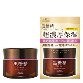 Kose Brown Sugar Sei Premium Perfect Gel Cream, Ultra Thick Moisturizing, All-in-One Gel, 3.5 oz (100 g)