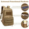 Kids Backpack, 20L Tactical Backpack for Outdoor Hiking Camping, Molle