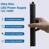12V LED Driver 100W Waterproof IP67 Constant Voltage Slim Power