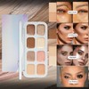 8 Colour Eyeshadow Palette - Waterproof & Sweatproof, Highly Pigmented
