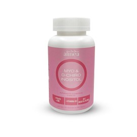 Alinea Suplemento Alimenticio Mujeres Myo Chiro Inositol Relación Óptima Folato Zinc Vitamina 120 Cápsulas