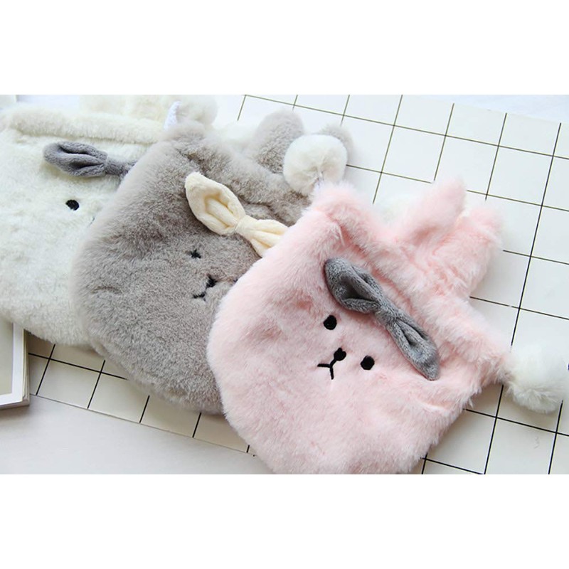 moin moin Makeup Pouch, Makeup Case, Accessory Holder, Drawstring Rabbit,