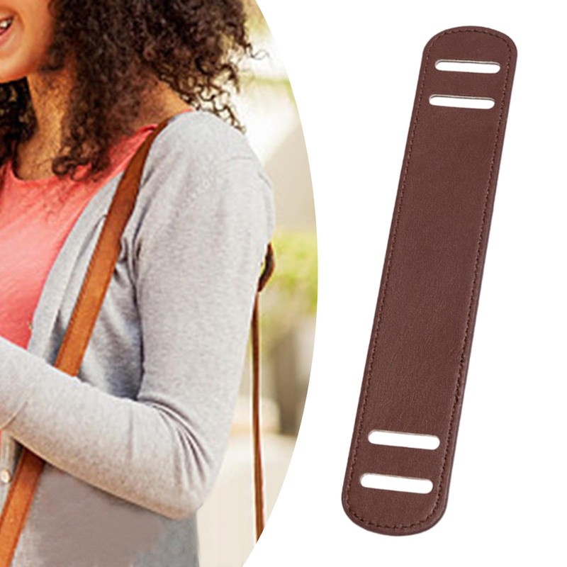 SM SunniMix Leather Shoulder Strap Pad Fixing Thick PU Leather